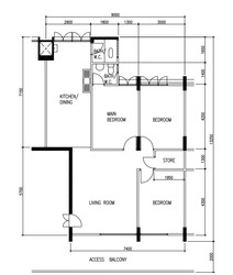 Blk 422 Bedok North Road (Bedok), HDB 4 Rooms #226866681